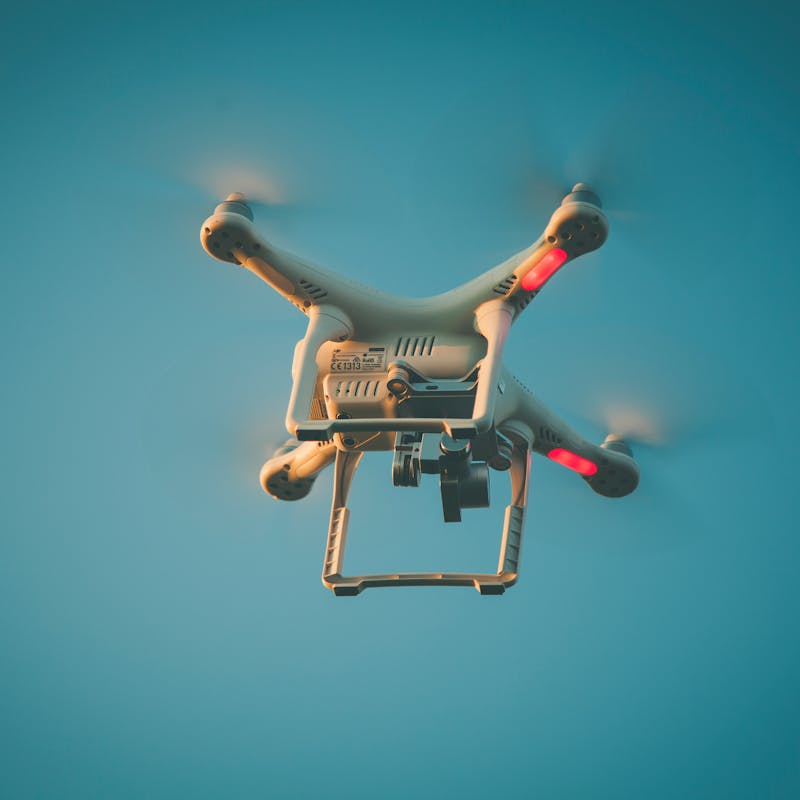 Drone en vol